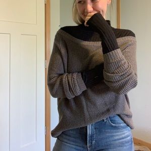 Off the shoulder sweater